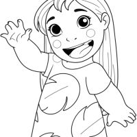 Desenhos para colorir Lilo & Stitch