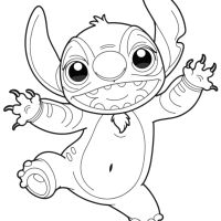 Desenhos para colorir Lilo & Stitch