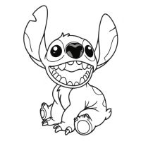 Desenhos para colorir Lilo & Stitch