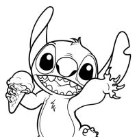 Desenhos para colorir Lilo & Stitch