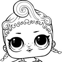 Desenhos para colorir LOL Surprise