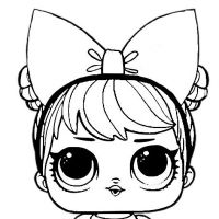 Desenhos para colorir LOL Surprise