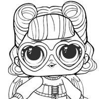 Desenhos para colorir LOL Surprise