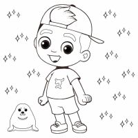 Desenhos para colorir Luccas Neto