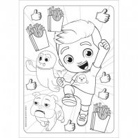 Desenhos para colorir Luccas Neto