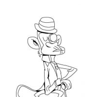 Desenhos para colorir Macacos
