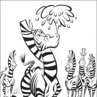 Desenhos para colorir Madagascar