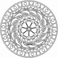 Desenhos para colorir Mandalas