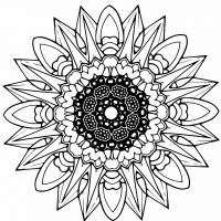 Desenhos para colorir Mandalas