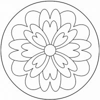 Desenhos para colorir Mandalas