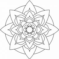 Desenhos para colorir Mandalas