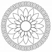 Desenhos para colorir Mandalas