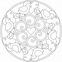 Desenhos para colorir Mandalas