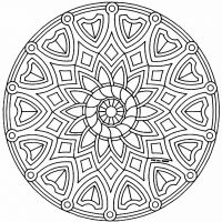 Desenhos para colorir Mandalas