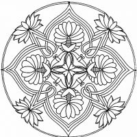 Desenhos para colorir Mandalas