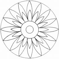 Desenhos para colorir Mandalas