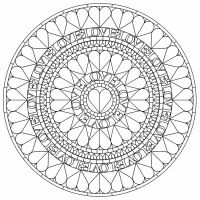 Desenhos para colorir Mandalas