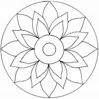 Desenhos para colorir Mandalas