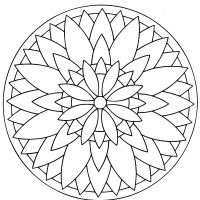 Desenhos para colorir Mandalas
