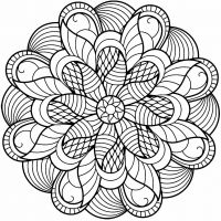 Desenhos para colorir Mandalas