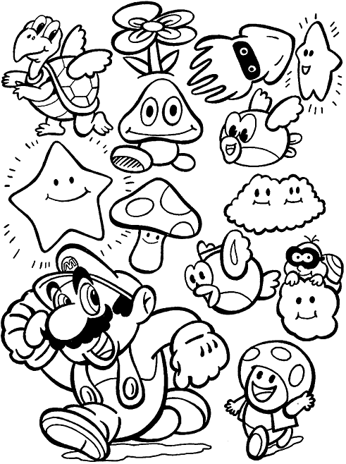 Desenho para colorir