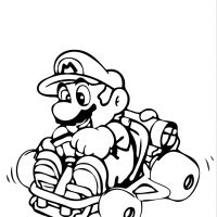 Desenhos para colorir Mario Bros