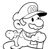 Desenhos para colorir Mario Bros
