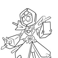 Desenhos para colorir Medabots