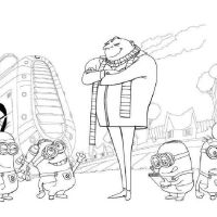 Desenhos para colorir Meu Malvado Favorito