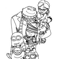Desenhos para colorir Meu Malvado Favorito