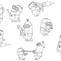 Desenhos para colorir Meu Malvado Favorito