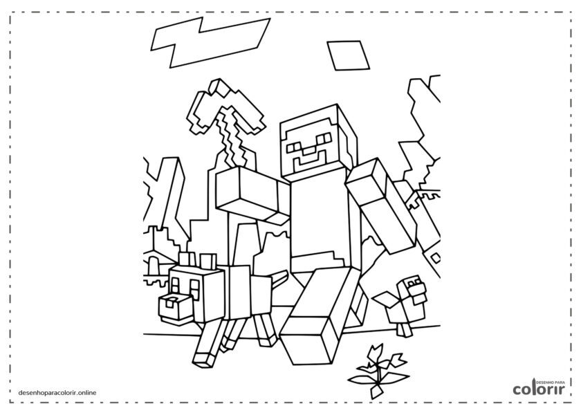 Desenho para colorir