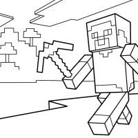 Desenhos para colorir Minecraft