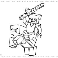 Desenhos para colorir Minecraft