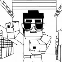 Desenhos para colorir Minecraft