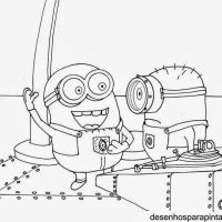Desenhos para colorir Minions