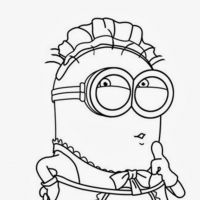 Desenhos para colorir Minions