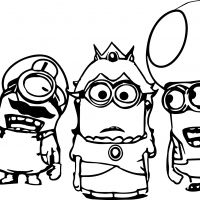 Desenhos para colorir Minions