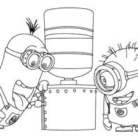 Desenhos para colorir Minions