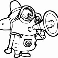 Desenhos para colorir Minions