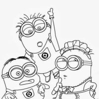 Desenhos para colorir Minions