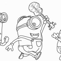 Desenhos para colorir Minions