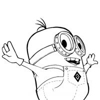Desenhos para colorir Minions