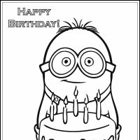 Desenhos para colorir Minions