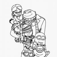 Desenhos para colorir Minions