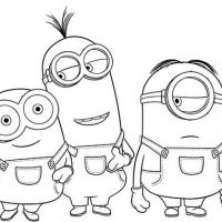 Desenhos para colorir Minions