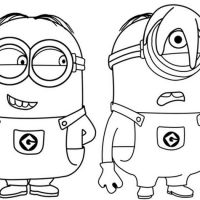 Desenhos para colorir Minions