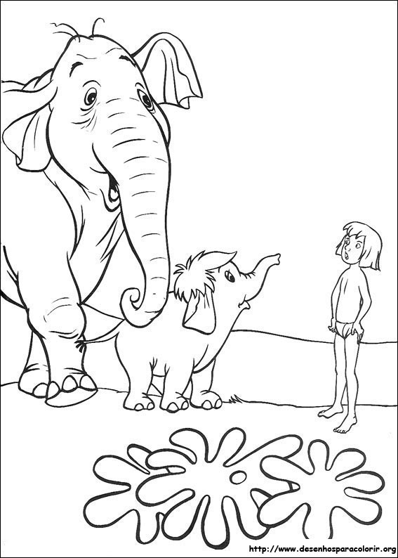 Desenho para colorir