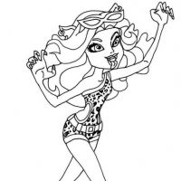 Desenhos para colorir Monster High
