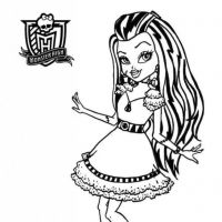 Desenhos para colorir Monster High